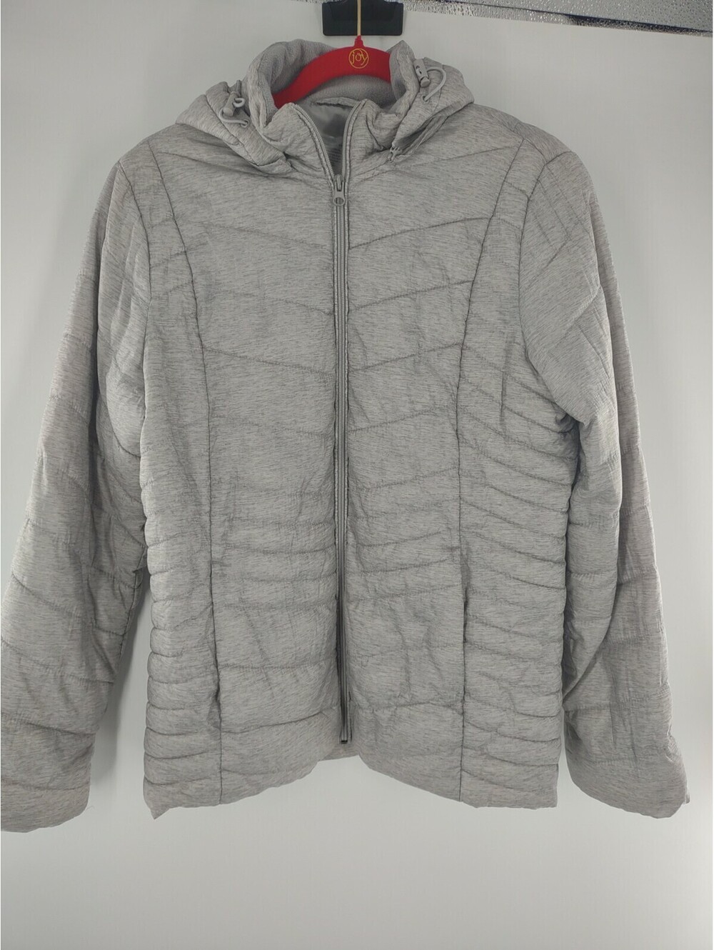 Xersion Women's Medium Coat Hooded Gray 007